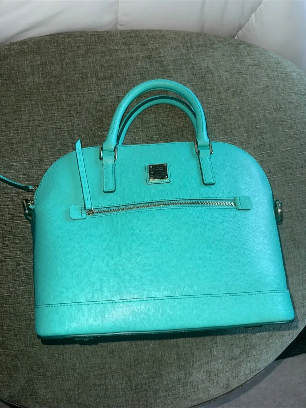 Dooney & Bourke Turquoise Dome Satchel